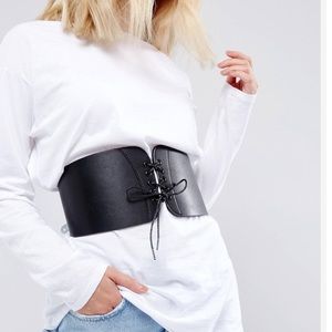 Black Corset Belt